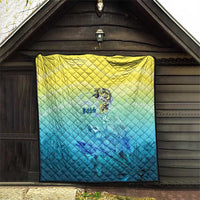Fishing Bone Summer Bass Quilt Fishbone Ocean - Wonder Print Shop