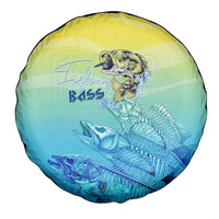 Fishing Bone Summer Bass Spare Tire Cover Fishbone Ocean - Wonder Print Shop