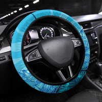 Fishing Bone Summer Bass Steering Wheel Cover Fishbone Ocean - Wonder Print Shop