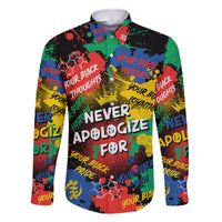 Never Apologize For Being Black Family Matching Summer Maxi Dress and Hawaiian Shirt - Wonder Print Shop