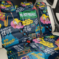 Music That Makes Us Proud African Back Car Seat Cover Black People - Wonder Print Shop