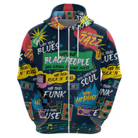 Music That Makes Us Proud African Hoodie Black People - Wonder Print Shop