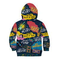 Music That Makes Us Proud African Kid Hoodie Black People - Wonder Print Shop
