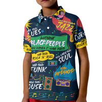 Music That Makes Us Proud African Kid Polo Shirt Black People - Wonder Print Shop