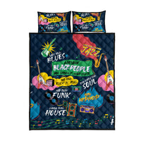 Music That Makes Us Proud African Quilt Bed Set Black People - Wonder Print Shop