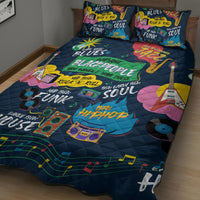 Music That Makes Us Proud African Quilt Bed Set Black People - Wonder Print Shop