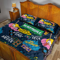 Music That Makes Us Proud African Quilt Bed Set Black People - Wonder Print Shop