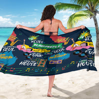 Music That Makes Us Proud African Sarong Black People - Wonder Print Shop