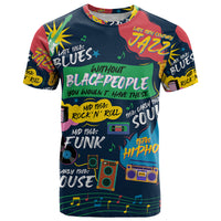 Music That Makes Us Proud African T Shirt Black People - Wonder Print Shop