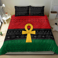 Pan African Ankh Bedding Set Egyptian Cross - Wonder Print Shop