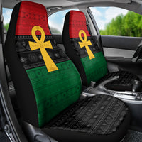 Pan African Ankh Car Seat Cover Egyptian Cross - Wonder Print Shop
