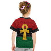 Pan African Ankh Kid T Shirt Egyptian Cross - Wonder Print Shop