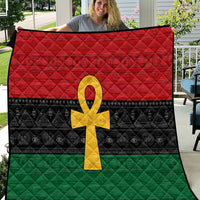 Pan African Ankh Quilt Egyptian Cross - Wonder Print Shop