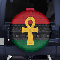 Pan African Ankh Spare Tire Cover Egyptian Cross - Wonder Print Shop