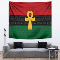 Pan African Ankh Tapestry Egyptian Cross - Wonder Print Shop