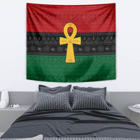Pan African Ankh Tapestry Egyptian Cross - Wonder Print Shop