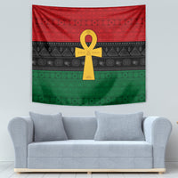 Pan African Ankh Tapestry Egyptian Cross - Wonder Print Shop