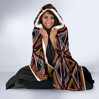 Personalized Bamenda African Hooded Blanket Atoghu Cameroon Print