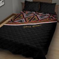 Personalized Bamenda African Quilt Bed Set Atoghu Cameroon Print - Wonder Print Shop