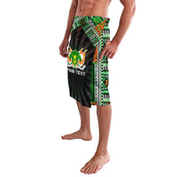 Personalized Niger Roots Lavalava African Map in Fingerprint and Tribal Colors