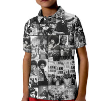 African Kid Polo Shirt Black Power Images - Wonder Print Shop