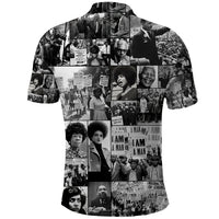 African Polo Shirt Black Power Images - Wonder Print Shop