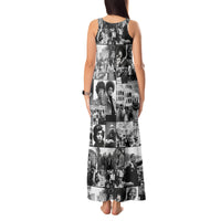 African Tank Maxi Dress Black Power Images - Wonder Print Shop
