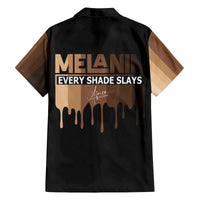 Every Shade Slays Melanin Family Matching Long Sleeve Bodycon Dress and Hawaiian Shirt African Signature - Wonder Print Shop