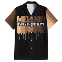 Every Shade Slays Melanin Family Matching Puletasi Dress and Hawaiian Shirt African Signature - Wonder Print Shop