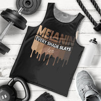 Every Shade Slays Melanin Men Tank Top African Signature - Wonder Print Shop