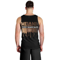 Every Shade Slays Melanin Men Tank Top African Signature - Wonder Print Shop