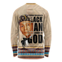 The Most Honorable Elijah Muhammad Long Sleeve Shirt Black Man - Wonder Print Shop