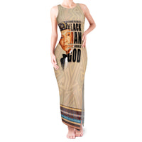 The Most Honorable Elijah Muhammad Tank Maxi Dress Black Man - Wonder Print Shop