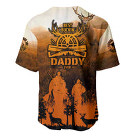 Father And Son Deer Hunting Baseball Jersey Best Buckin Daddy Ever - Wonder Print Shop