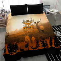 Father And Son Deer Hunting Bedding Set Best Buckin Daddy Ever - Wonder Print Shop