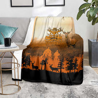 Father And Son Deer Hunting Blanket Best Buckin Daddy Ever - Wonder Print Shop