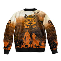 Father And Son Deer Hunting Bomber Jacket Best Buckin Daddy Ever - Wonder Print Shop