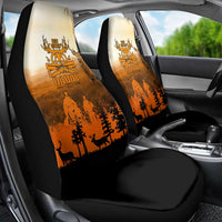 Father And Son Deer Hunting Car Seat Cover Best Buckin Daddy Ever - Wonder Print Shop