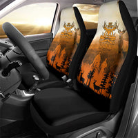 Father And Son Deer Hunting Car Seat Cover Best Buckin Daddy Ever - Wonder Print Shop