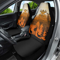 Father And Son Deer Hunting Car Seat Cover Best Buckin Daddy Ever - Wonder Print Shop