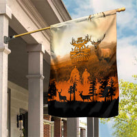 Father And Son Deer Hunting Garden Flag Best Buckin Daddy Ever - Wonder Print Shop