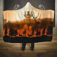 Father And Son Deer Hunting Hooded Blanket Best Buckin Daddy Ever - Wonder Print Shop
