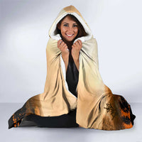 Father And Son Deer Hunting Hooded Blanket Best Buckin Daddy Ever - Wonder Print Shop