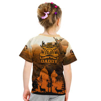 Father And Son Deer Hunting Kid T Shirt Best Buckin Daddy Ever - Wonder Print Shop