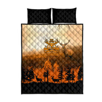 Father And Son Deer Hunting Quilt Bed Set Best Buckin Daddy Ever - Wonder Print Shop
