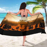 Father And Son Deer Hunting Sarong Best Buckin Daddy Ever - Wonder Print Shop