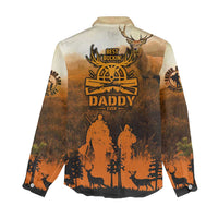 Father And Son Deer Hunting Women Casual Shirt Best Buckin Daddy Ever - Wonder Print Shop