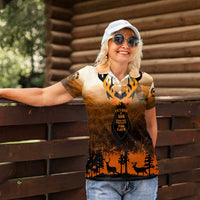 Father And Son Deer Hunting Women Polo Shirt Best Buckin Daddy Ever - Wonder Print Shop