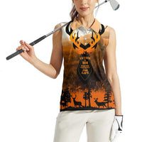 Father And Son Deer Hunting Women Sleeveless Polo Shirt Best Buckin Daddy Ever - Wonder Print Shop