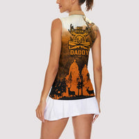 Father And Son Deer Hunting Women Sleeveless Polo Shirt Best Buckin Daddy Ever - Wonder Print Shop